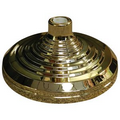 Gold Plastic Floor Stand 3 Lbs. Unweighted - Our Most Popular Stand